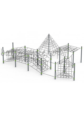 Ігровий канатний майданчик В-022